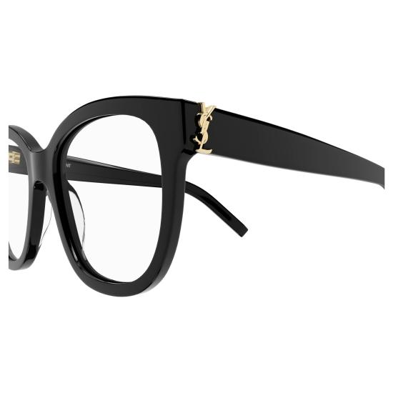 25FW 생로랑 안경 SL M97 001 BLACK BLACK TRANSPARENT - SAINT LAURENT