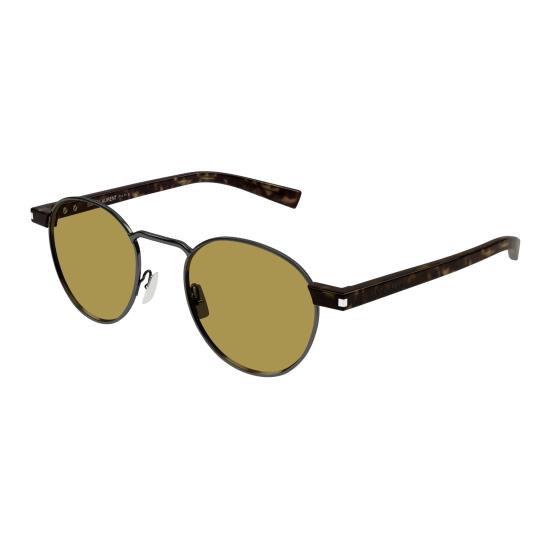 25FW 생로랑 선글라스 SL 707 003 RUTHENIUM HAVANA BROWN - SAINT LAURENT