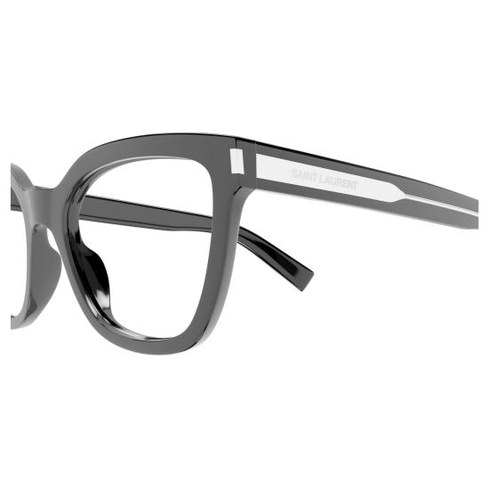 25FW 생로랑 안경 SL 748 001 BLACK CRYSTAL TRANSPARENT - SAINT LAURENT