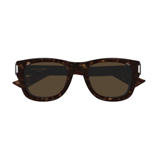 25FW 생로랑 선글라스 SL 801 002 HAVANA HAVANA BROWN - SAINT LAURENT