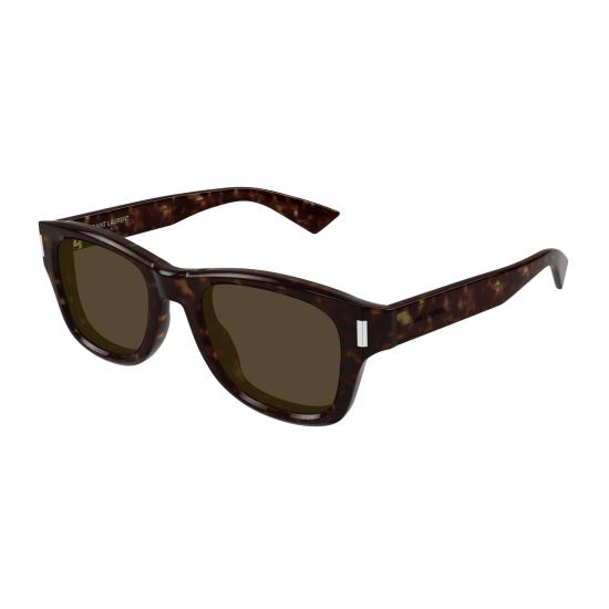 25FW 생로랑 선글라스 SL 801 002 HAVANA HAVANA BROWN - SAINT LAURENT