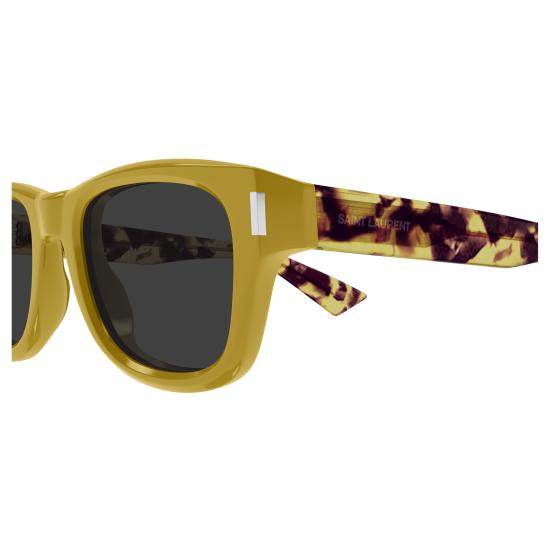 25FW 생로랑 선글라스 SL 801 004 YELLOW HAVANA GREY - SAINT LAURENT
