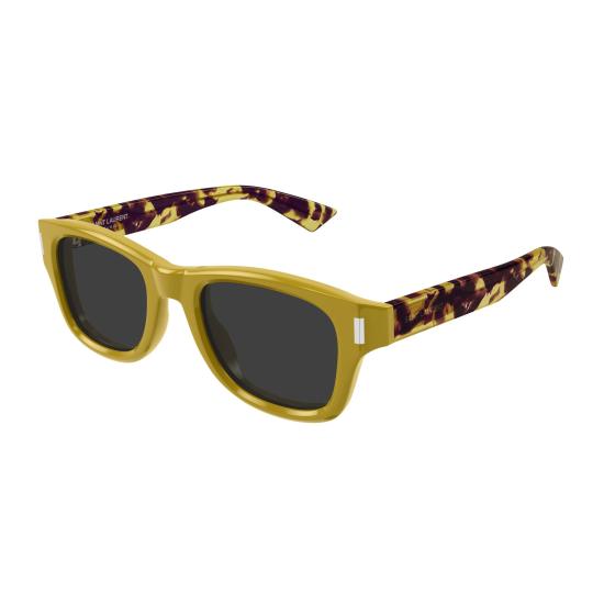 25FW 생로랑 선글라스 SL 801 004 YELLOW HAVANA GREY