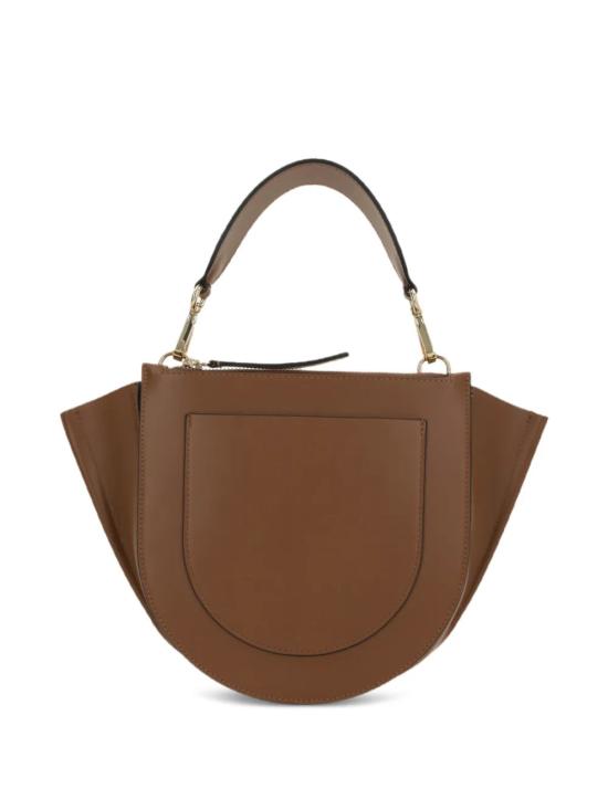 26SS 반들러 토트백 HORTENSIASMALLSADDLE Brown - WANDLER