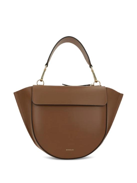 26SS 반들러 토트백 HORTENSIASMALLSADDLE Brown