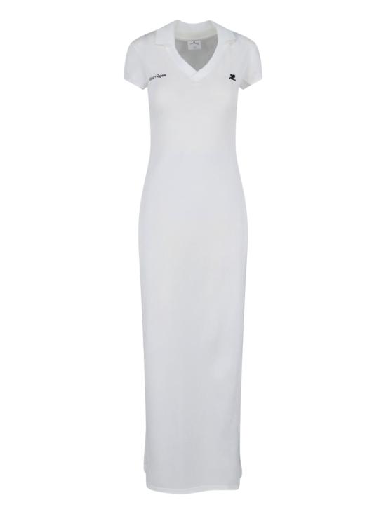 26SS 쿠레쥬 스포츠 폴로 롱 드레스 126JRO807JS0195 0098 White