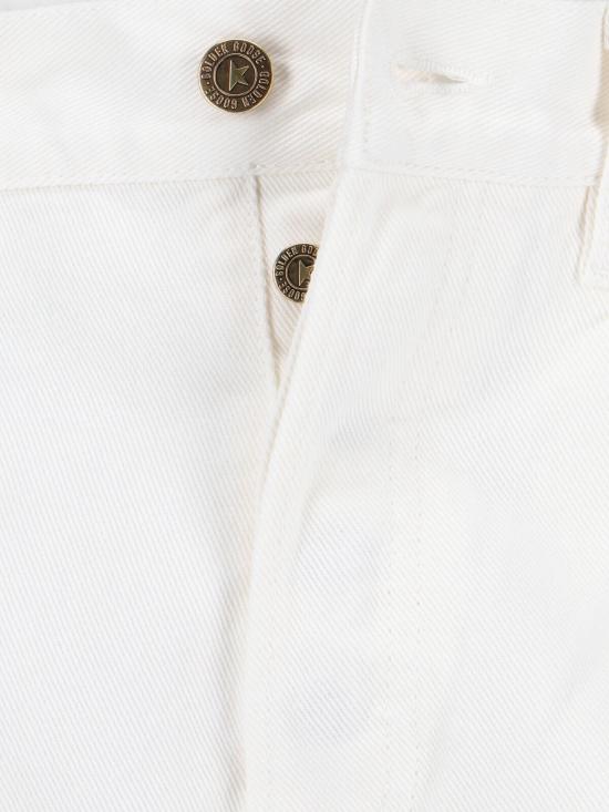 26SS 골든구스 데님 팬츠 GMP01186 P000980 10190 White - GOLDEN GOOSE