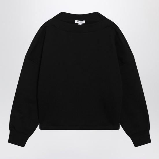 26SS 알라이아 스웨터 AA9E0331J094CCO 999 BLACK