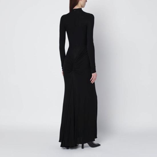 26SS 알라이아 미디 원피스 AA9R2870J090CCO 995 BLACK - ALAIA