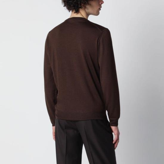26SS 드루모어 스웨터 D0D103AWO 582 BROWN - DRUMOHR