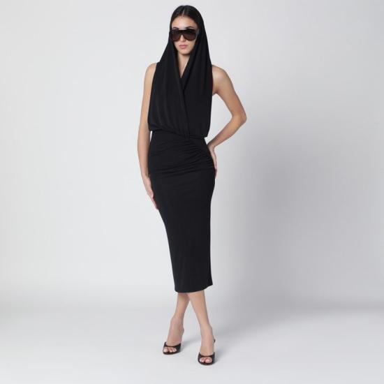 26SS 안다마네 미디 원피스 T190151ATJP073 BLK BLACK