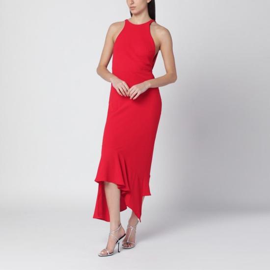 26SS 안다마네 미디 원피스 T190141ATNP263 SC RED
