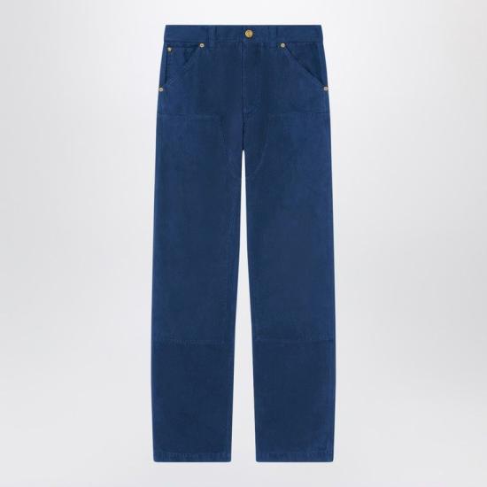 26SS 베르사체 스트레이트 팬츠 10188871A12946 1UO60 BLUE