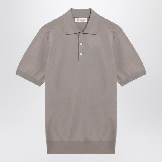 26SS 브루넬로 쿠치넬리 반팔 티셔츠 M29800125CO CSJ77 BROWN