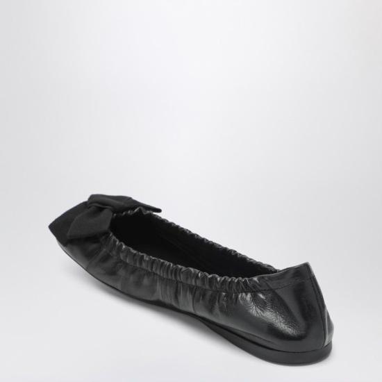 26SS 프라다 플랫 슈즈 1F322O005ZJB F0002 BLACK - PRADA