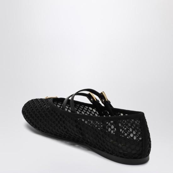 26SS 프라다 플랫 슈즈 1F915N005099 F0002 BLACK - PRADA