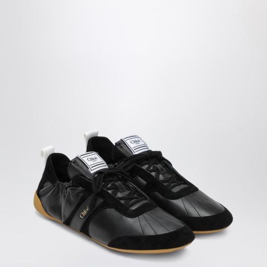 26SS 끌로에 끌로에 킥 스니커즈 CH26S15RVQ 001 BLACK