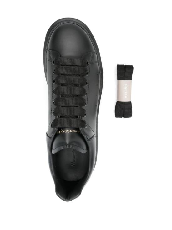 26SS 알렉산더 맥퀸 오버사이즈 드 스니커즈 553680WWAAN 1002 BLACK - ALEXANDER MCQUEEN