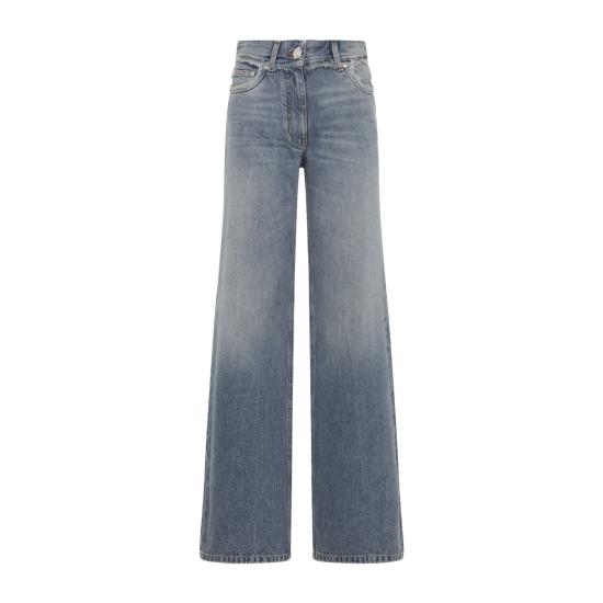26SS 베르사체 스트레이트 팬츠 10230641A17046 1D800 BLUE