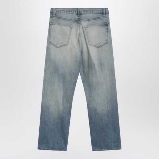 25FW 오라리 스트레이트 팬츠 A25AP03DHDE FI BLUE - AURALEE