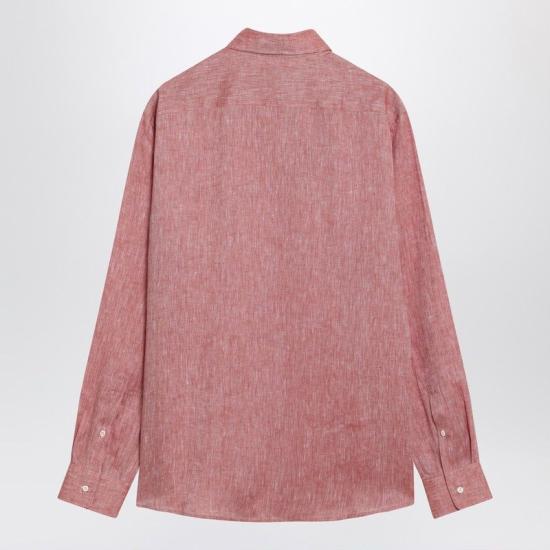 26SS 브루넬로 쿠치넬리 긴팔 셔츠 MM6840627LI C148 ORANGE - BRUNELLO CUCINELLI