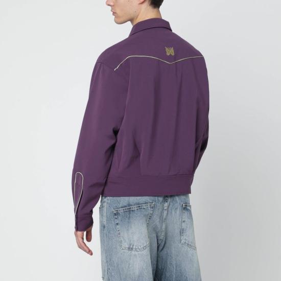 25FW 니들스 긴팔 셔츠 RW259PL PU PURPLE - NEEDLES