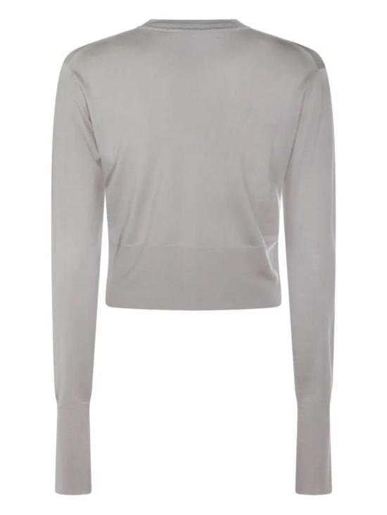 26SS 비비안웨스트우드 베아 크롭드 가디건 1803002UY001A P403 GREY - VIVIENNE WESTWOOD