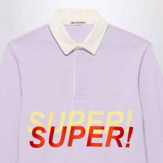 26SS JW앤더슨 반팔 티셔츠 JO0288PG1938 700 PURPLE - JW ANDERSON