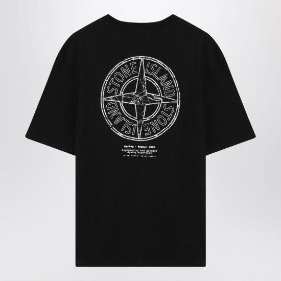 26SS 스톤 아일랜드 반팔 티셔츠 S152100001S0285 V0029 BLACK - STONE ISLAND