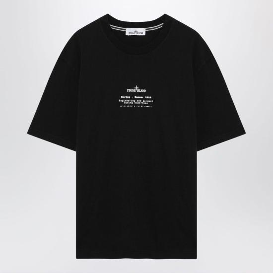26SS 스톤 아일랜드 반팔 티셔츠 S152100001S0285 V0029 BLACK
