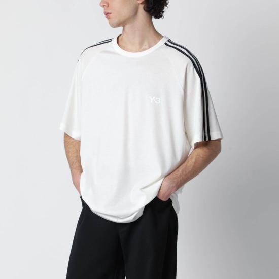 26SS 와이쓰리 반팔 티셔츠 JY8187CO CH WHITE