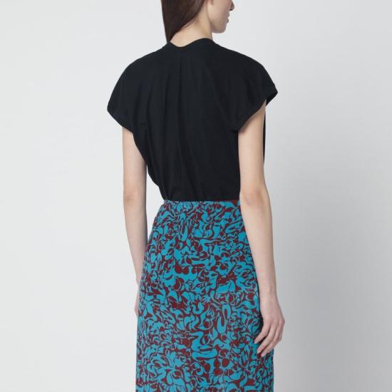 26SS 드리스 반 노튼 반팔 티셔츠 1311013600 900 BLACK - DRIES VAN NOTEN