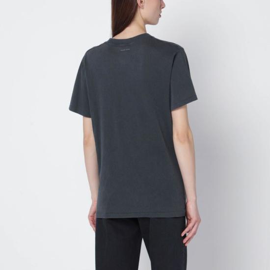 26SS 애니빙 반팔 티셔츠 A0811713CO WBL1 BLACK - ANINE BING