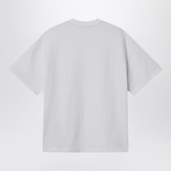 26SS 칼하트 WIP 숏슬리브 링크 스크립트 티셔츠 I031373CO 00AXX WHITE - CARHARTT WIP