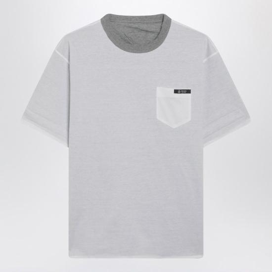 26SS 프라다 반팔 티셔츠 UJN960OOO1801 F0AV1 WHITE