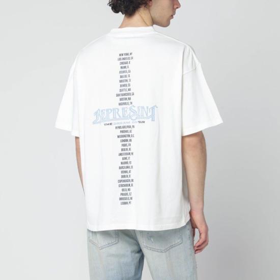 26SS 리프레젠트 반팔 티셔츠 MLM100823CO 072 WHITE - REPRESENT