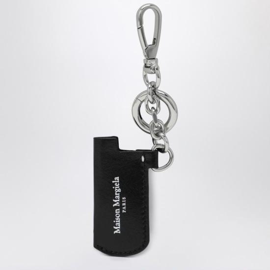 26SS 마르지엘라 로고 레더 키 홀더 SA1VL0055P8831 T8013 BLACK