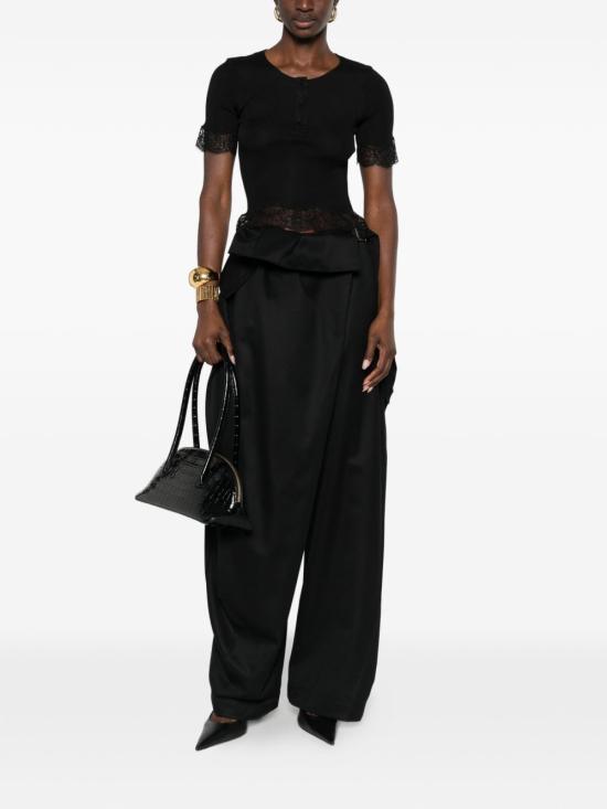 26SS 생로랑 반팔 티셔츠 851263Y37SM1000 BLACK - SAINT LAURENT