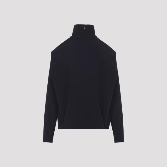 25FW 생로랑 반팔 티셔츠 848169Y5J19 4000 BLUE - SAINT LAURENT