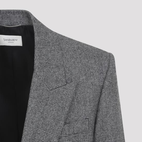 25FW 생로랑 자켓 837196Y5H54 1095 BLACK - SAINT LAURENT