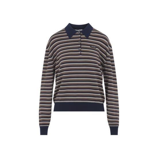 26SS 미우미우 반팔 티셔츠 MML03VSOOO1844 F0627 BROWN