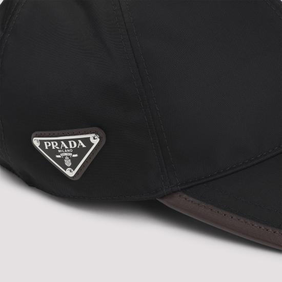 26SS 프라다 볼캡 2HC2742HE1 F0002 BLACK - PRADA