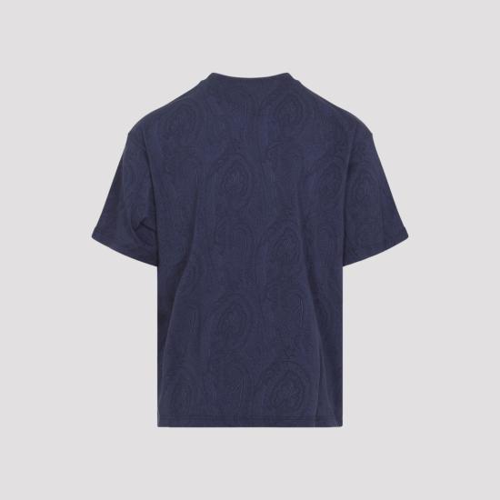 26SS 에트로 반팔 티셔츠 MRMA0004AKG49 B0078 BLUE - ETRO