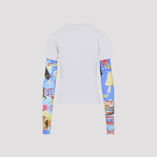26SS 발렌시아가 반팔 티셔츠 809262TTVN7 9059 WHITE - BALENCIAGA