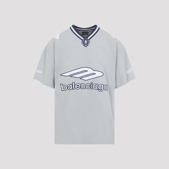 26SS 발렌시아가 반팔 티셔츠 857086TTVQ6 1461 GREY - BALENCIAGA