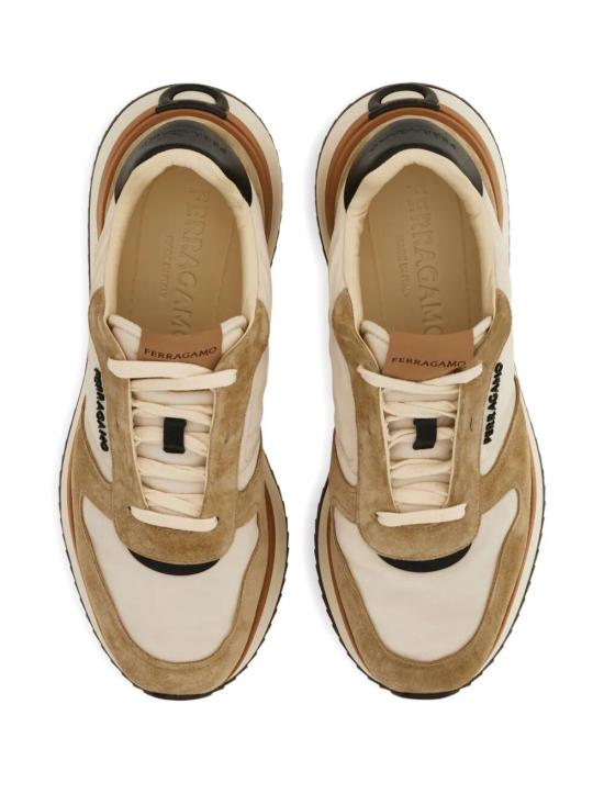 26SS 살바토레 페라가모 스니커즈 02A1300787605 SAFARI NUDE NEUTRALS - SALVATORE FERRAGAMO