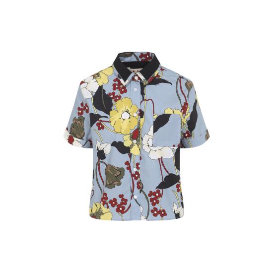 26SS 마르니 셔츠 CAMA0669QSUTC581 MFB31 BLUE - MARNI