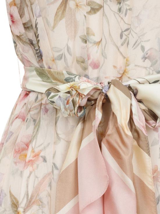26SS 짐머만 미디 원피스 7280DC261 CRMAV NUDE NEUTRALS - ZIMMERMANN