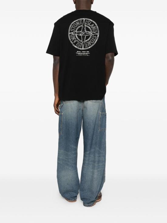 26SS 스톤 아일랜드 반팔 티셔츠 L1S152100001S0285 V0029 BLACK - STONE ISLAND