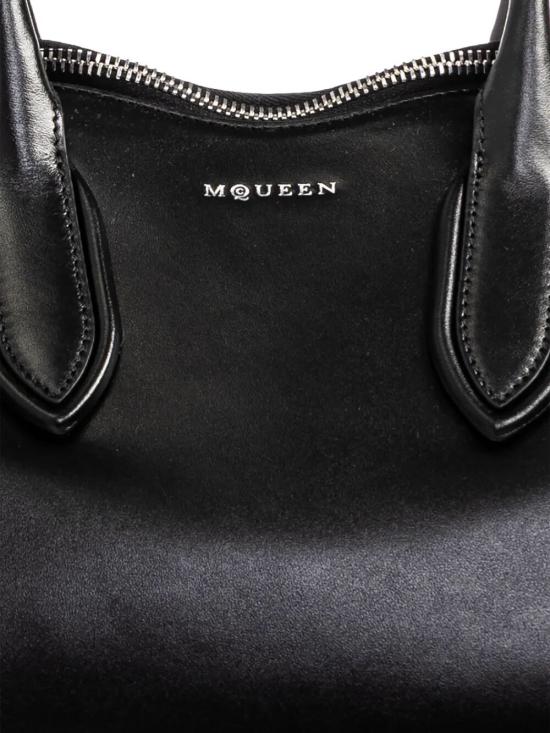 26SS 알렉산더 맥퀸 토트백 8559971VDXA 1000 BLACK - ALEXANDER MCQUEEN
